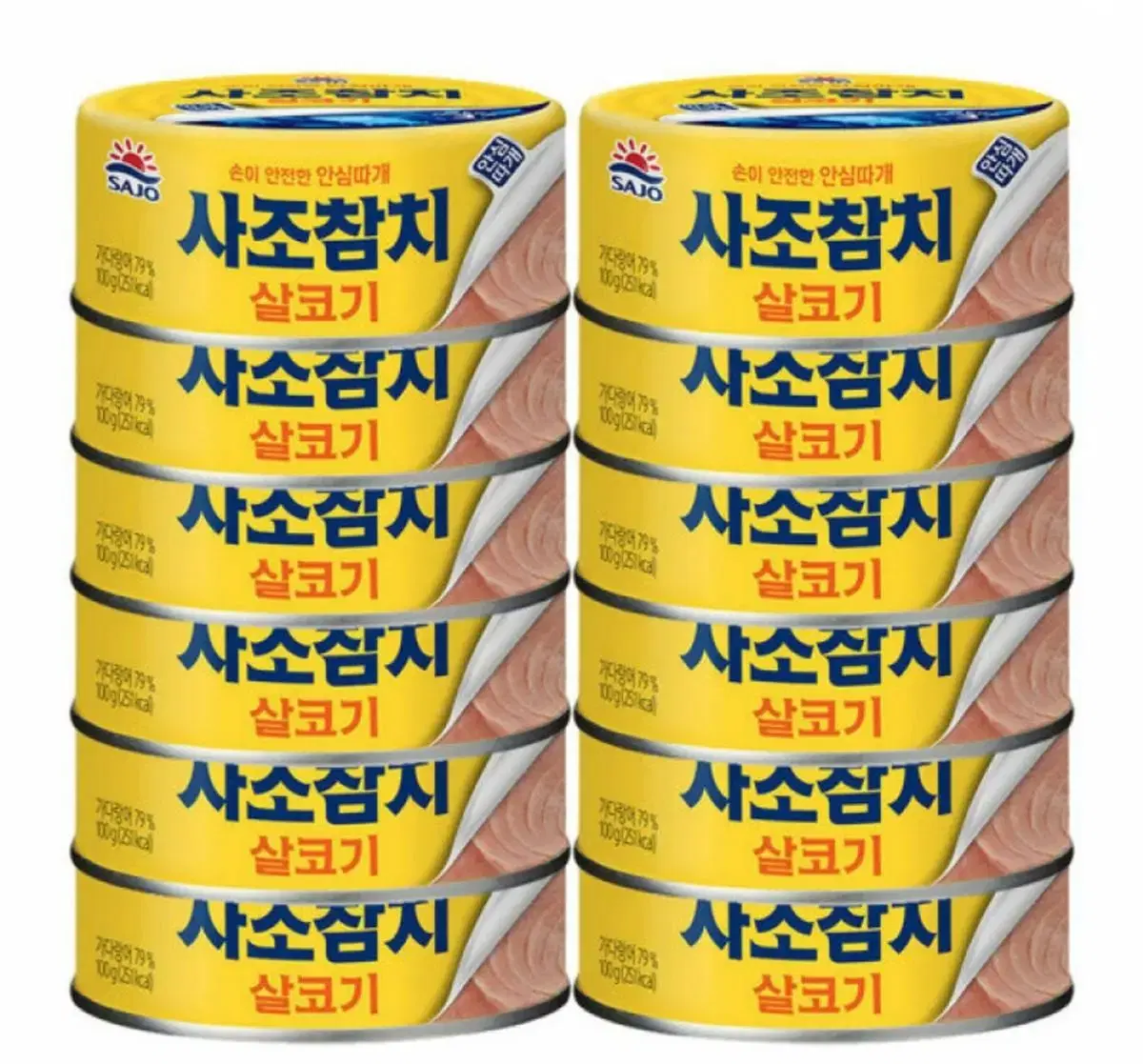 살코기참치(안심) 100G 12입